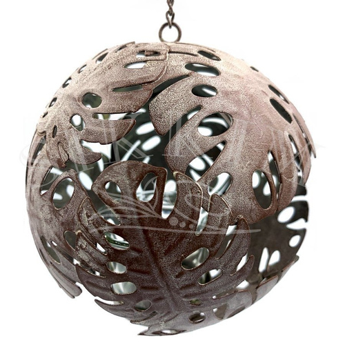 Lampion metalowy `Jesienna Kula`